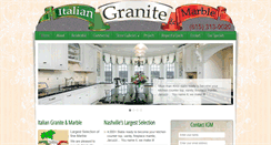 Desktop Screenshot of italiangranitemarble.com